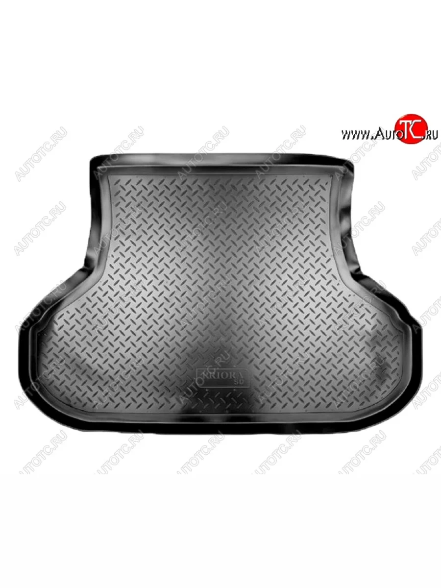 Коврик в багажник Norplast Лада ВАЗ Приора 2170 седан дорестайлинг (2007-2014) (Черный)  в Керчи Республика Крым