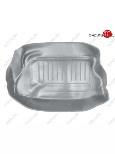 Коврик в багажник Norplast (Серый) Лада ВАЗ Ока 1111 (1988-2008)