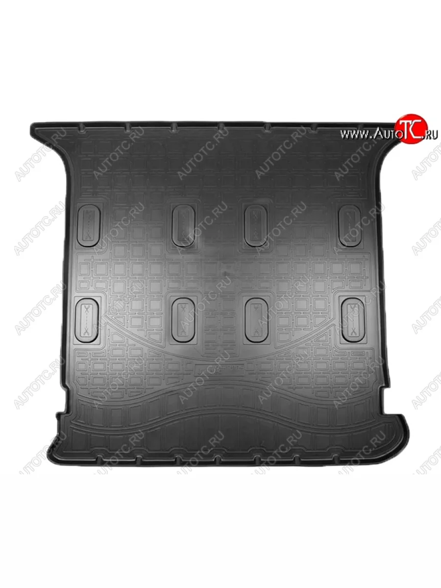 Коврик в багажник Norplast  Volkswagen Sharan (1995-2010) 7M8, 7M6 (Черный)  в Самаре Самарской области