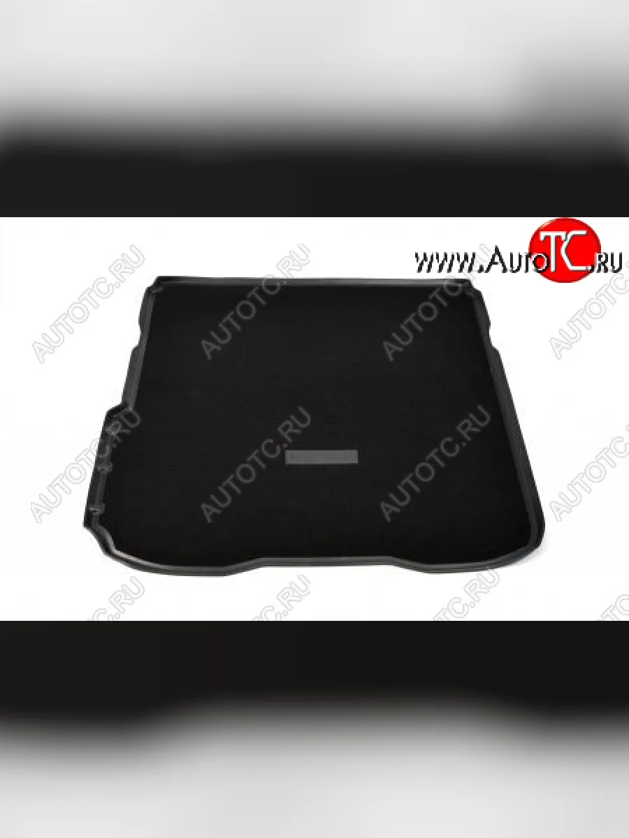 Комбинированый коврик с повышенной износостойкостью в багажник Unidec (полиуретан, текстиль)  Renault Arkana (2019-2025) (Черный)  в Перми Пермском крае