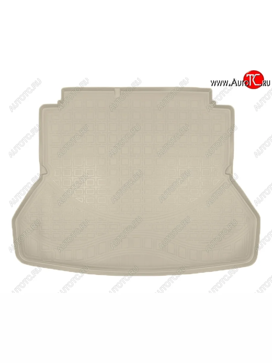 Коврик в багажник Norplast  Hyundai Elantra (2016-2020) AD (Бежевый)  в Самаре Самарской области