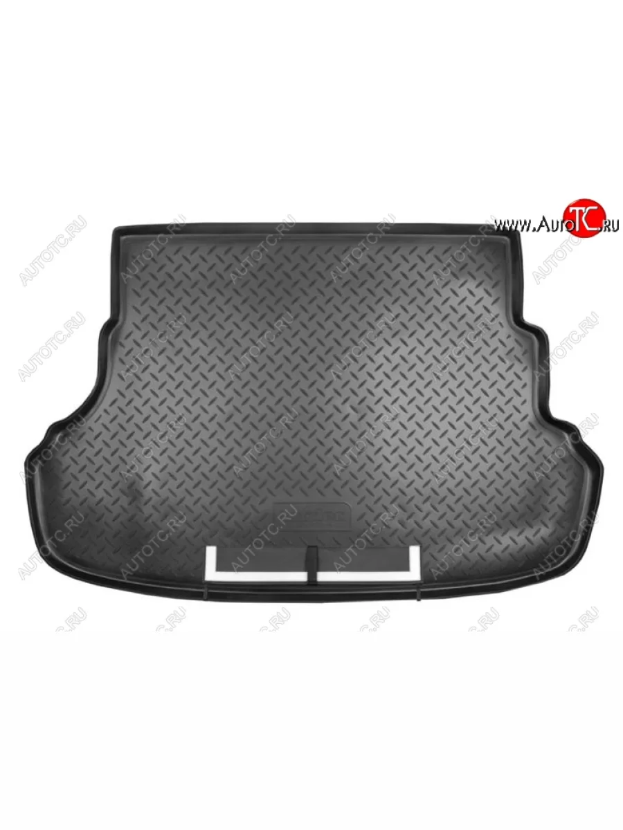 Коврик в багажник Norplast Unidec Hyundai Solaris RBr седан дорестайлинг (2010-2014) (Черный с фартуком)  с доставкой в г. Пермь