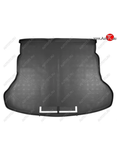 Коврик в багажник Norplast (Черный с фартуком) Hyundai Solaris HCR седан дорестайлинг (2017-2020)