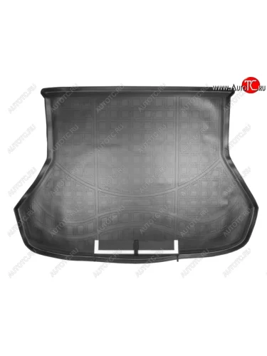 Коврик в багажник Norplast Unidec (Черный с фартуком) KIA Cerato 3 YD дорестайлинг седан (2013-2016)