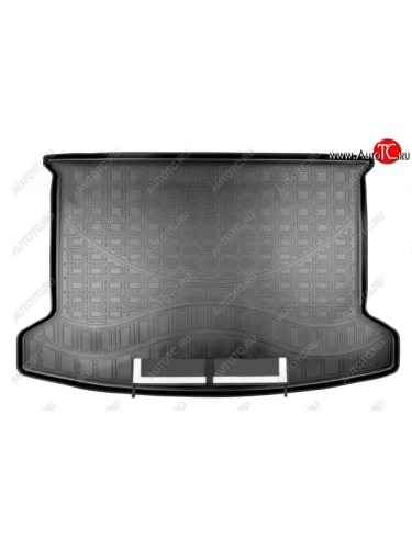 Коврик в багажник Norplast (Черный с фартуком) KIA Rio X рестайлинг (2020-2025)