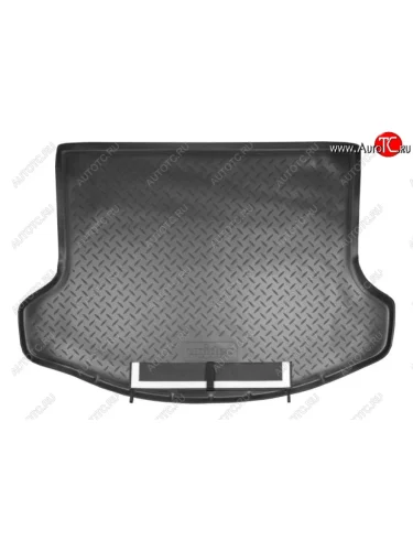 Коврик в багажник Norplast Unidec (Черный с фартуком) KIA Sportage 3 SL дорестайлинг (2010-2014)