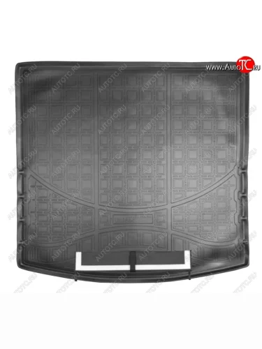 Коврик в багажник Norplast (Черный с фартуком) Mitsubishi Outlander GF дорестайлинг (2012-2014)