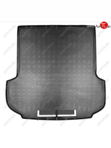 Коврик в багажник Norplast Unidec (Черный с фартуком) Mitsubishi Pajero Sport QE дорестайлинг (2015-2021)