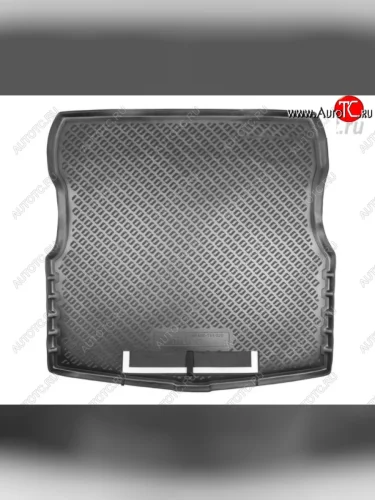 Коврик в багажник Norplast Unidec (Черный с фартуком) Nissan Almera 3 G15 седан (2012-2019)
