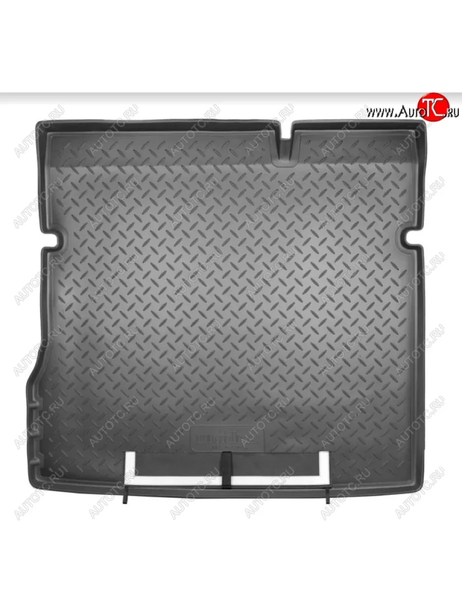 Коврик в багажник Norplast Unidec Unidec (2WD) Renault Duster HS дорестайлинг (2010-2015) (Черный с фартуком)  в Самаре Самарской области