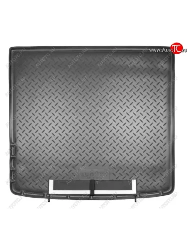 Коврик в багажник Norplast Unidec (4WD) (Черный с фартуком) Renault Duster HS дорестайлинг (2010-2015)