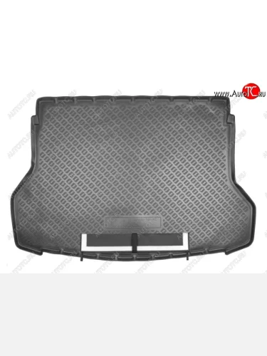 Коврик в багажник Norplast Unidec (Черный с фартуком) Nissan X-trail 3 T32 рестайлинг (2017-2022)