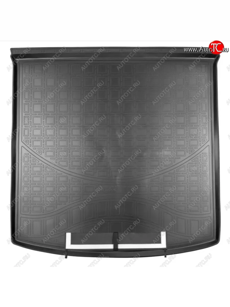 Коврик в багажник Norplast Skoda Kodiaq 1 NS7 дорестайлинг (2017-2021) (Черный с фартуком)  в Самаре Самарской области
