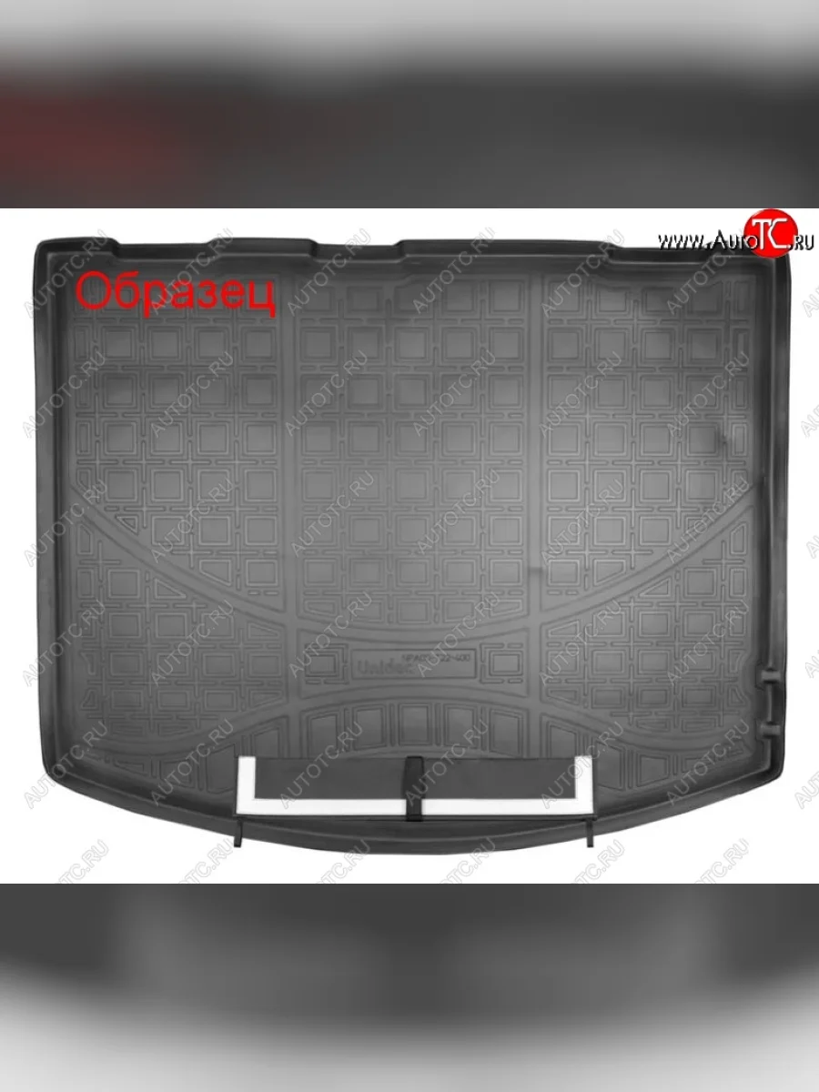 Коврик в багажник Norplast Subaru XV GT/G24 дорестайлинг (2017-2021) (Черный с фартуком)  в Самаре Самарской области
