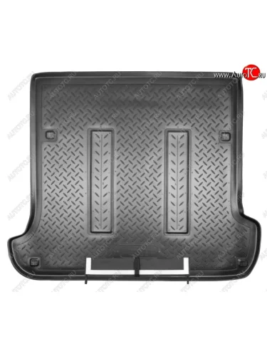 Коврик в багажник Norplast (Черный с фартуком) Lexus GX470 J120 дорестайлинг (2002-2007)