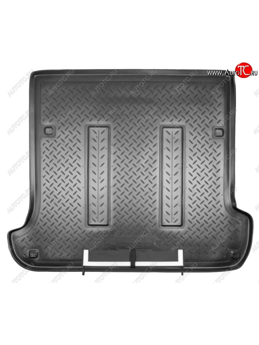 Коврик в багажник Norplast Lexus GX470 J120 дорестайлинг (2002-2007) (Черный с фартуком)  в Самаре Самарской области