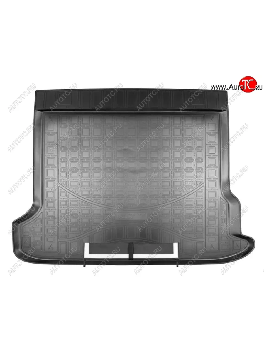 Коврик в багажник Norplast (5 мест) Toyota Land Cruiser Prado J150 2-ой рестайлинг (2017-2020) (Черный с фартуком)  в Самаре Самарской области