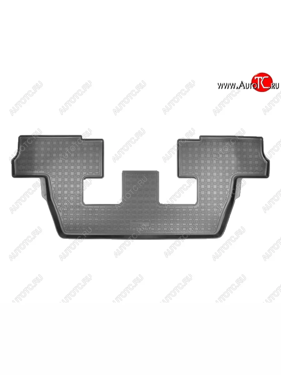 Коврик салонный Noplast (3-ий ряд) Audi Q7 4M дорестайлинг (2015-2020) (Черный)  в Перми Пермском крае