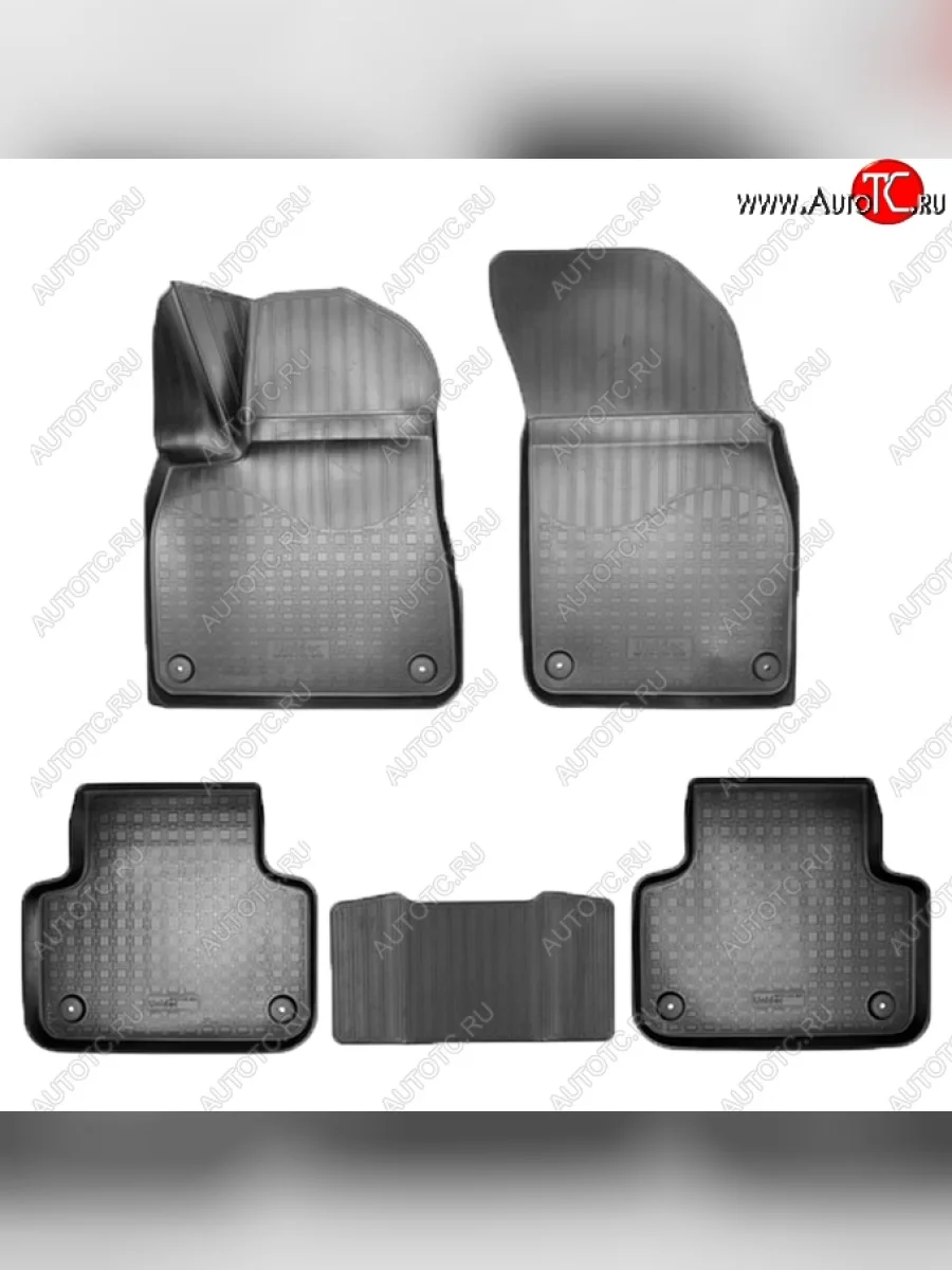 Коврики салонные Noplast (5 мест) Audi Q8 4MN (2018-2022) (Черные)  с доставкой в г. Керчь