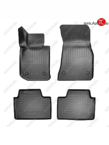 Коврики салонные Noplast (монопривод) (Черные) BMW 3 серия G20 седан (2018-2022)