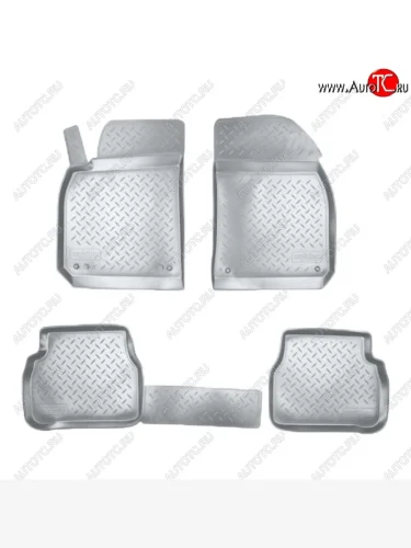 Коврики салонные Noplast (3D) (Серые) Cadillac Bls седан (2006-2011)