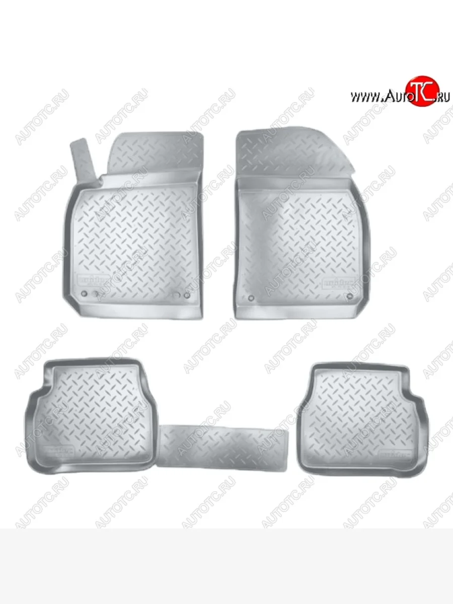 Коврики салонные Noplast (3D) Cadillac Bls седан (2006-2011) (Серые)  в Керчи Республика Крым