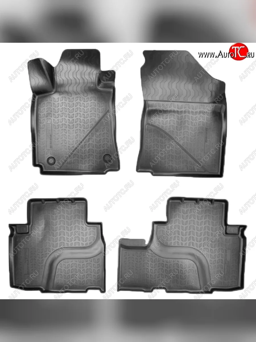 Коврики салонные Noplast (3D) Changan CS75 дорестайлинг (2013-2017) (Черные)  в Перми Пермском крае