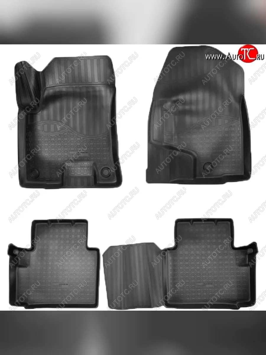 Коврики салонные Noplast (3D) Haval H2 (2014-2021) (Черные)  с доставкой в г. Пермь