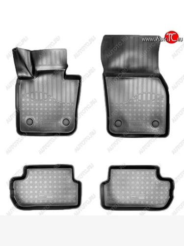 Коврики салонные Noplast (3D) (Черные) Mini Hatch F56 хэтчбэк 3 дв. (2013-2025)
