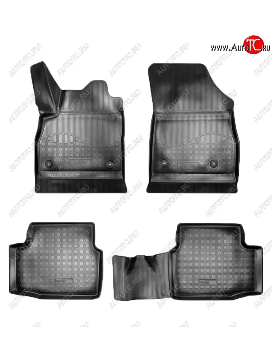 Коврики салонные для Opel Astra K 3D (2015) Opel Astra K универсал дорестайлинг (2015-2019) (Черные)  в Перми Пермском крае