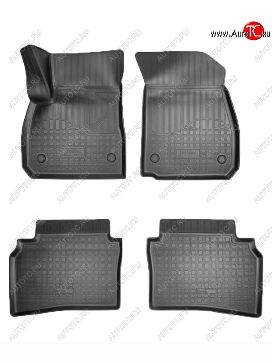 Коврики салонные Noplast (3D) Opel Insignia B дорестайлинг универсал (2017-2020) (Черные)  в Перми Пермском крае