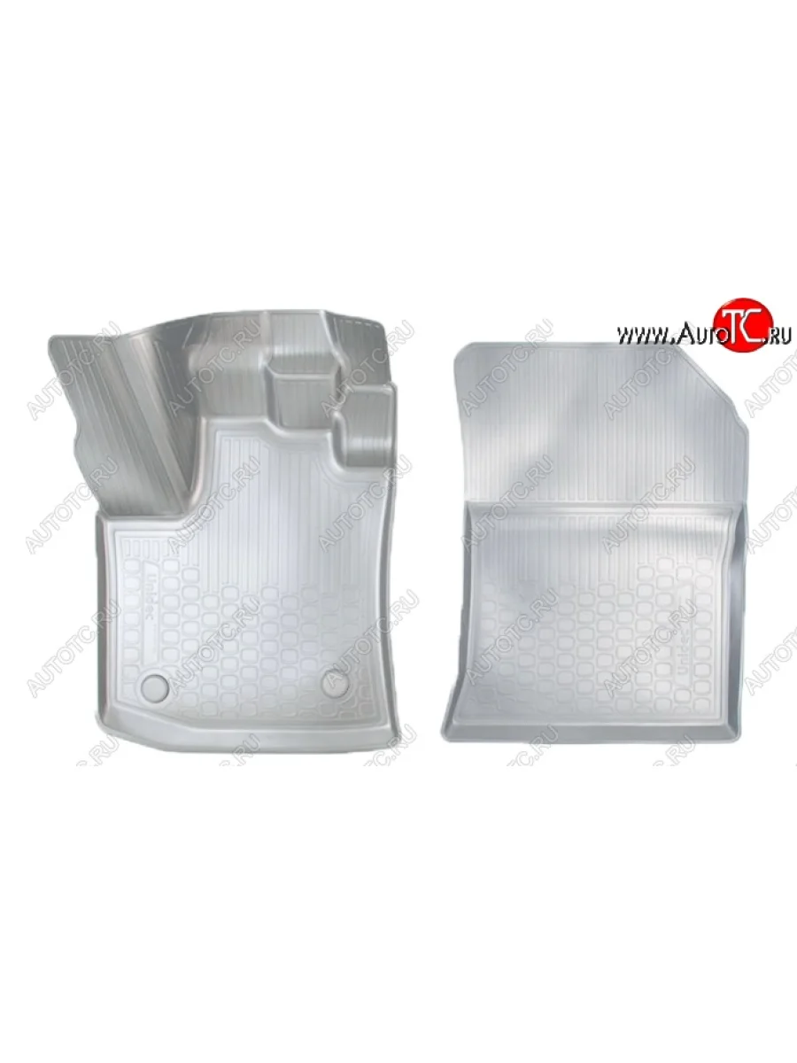 Коврики салонные Noplast (3D) Renault Dokker (2012-2025) (Серые)  в Самаре Самарской области