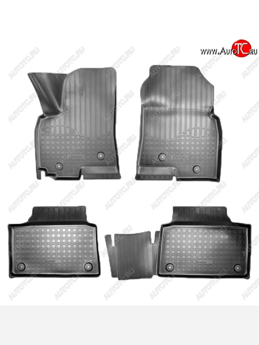 Коврики салонные Noplast (3D) Zotye Coupa B11F (2019-2021) (Черные)  в Керчи Республика Крым