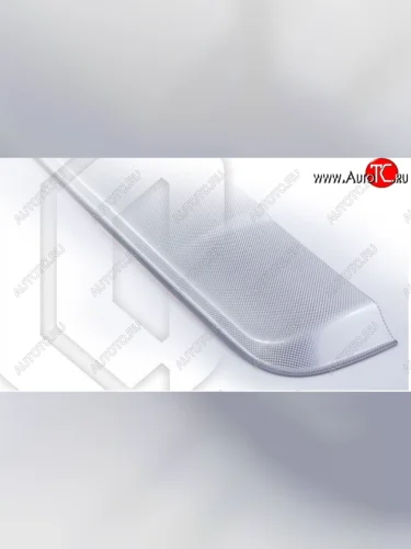 Универсальный дефлектор люка CA-Plastiс (880 мм) (Шелкография серебро) Seat Toledo Mk1 седан (1991-1999)