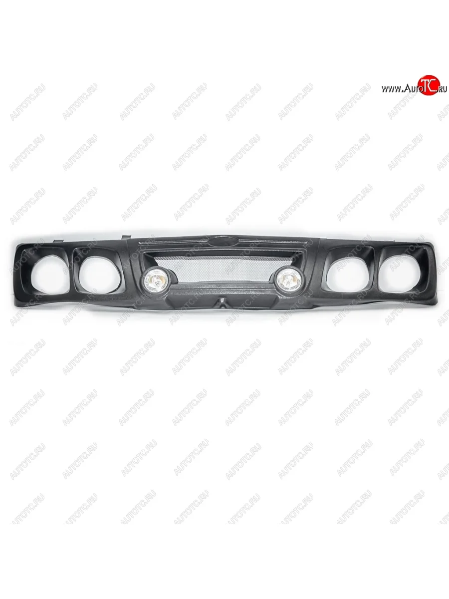 Маска (облицовка) радиатора Autodemic V2 (с противотуманными фарами)  Лада ВАЗ 2106 (1975-2005) (Текстурная поверхность)  в Керчи Республика Крым