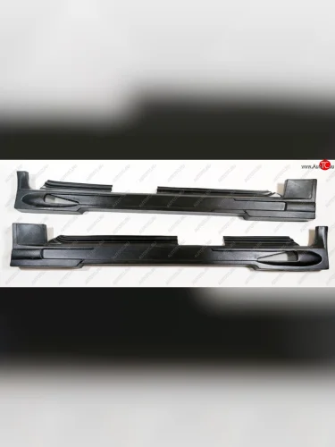 Пороги накладки Autodemic - Широкая сетка (Текстурная поверхность) Лада ВАЗ 2109 - 2115