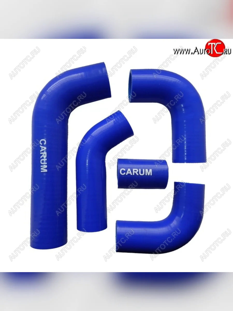 Патрубки радиатора (421 инжектор силикон) CARUM Уаз 315195 Хантер (2003-2025) (комплект 5 шт.)  в Керчи Республика Крым