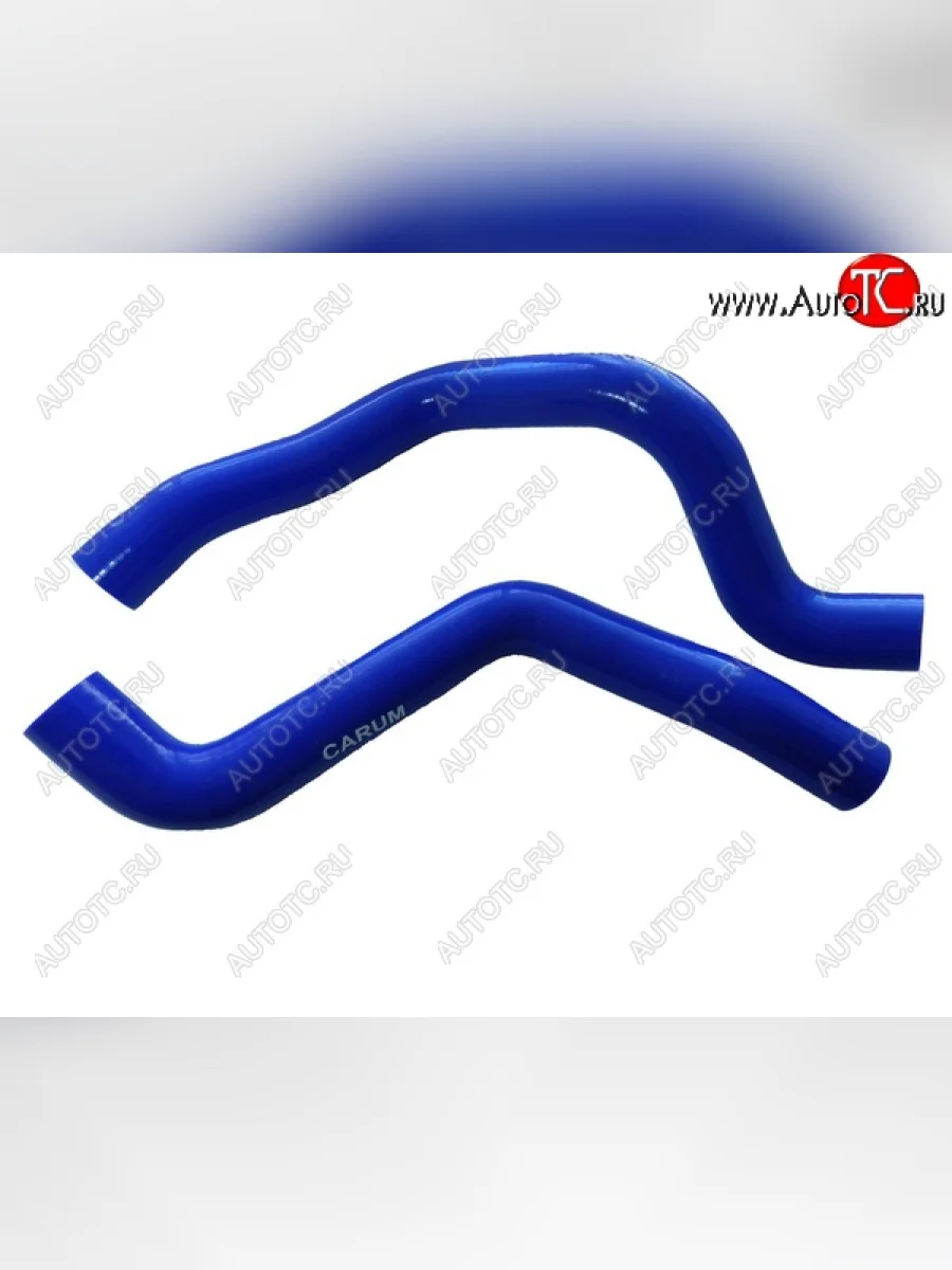 Комплект силиконовых патрубков радиатора CARUM (2 шт., Дв. 1,4 - 16 клапанный.) Лада ВАЗ Гранта FL 2192 хэтчбек (2018-2025)  в Керчи Республика Крым