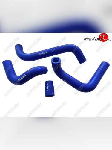 Патрубки радиатора (силикон) CARUM (комплект 4 шт.) ВИС 2346 ( бортовой,  фургон,) (1998-2025), ВИС 23461 ( бортовой,  фургон,) (1998-2025), Лада ВАЗ Нива 4х4  2121 (1977-2019), Лада ВАЗ нива 4х4 ( 2131,  2329,  2121-80,  2121 Бронто,  2121,  2121 (Legend)) (1993-2025)