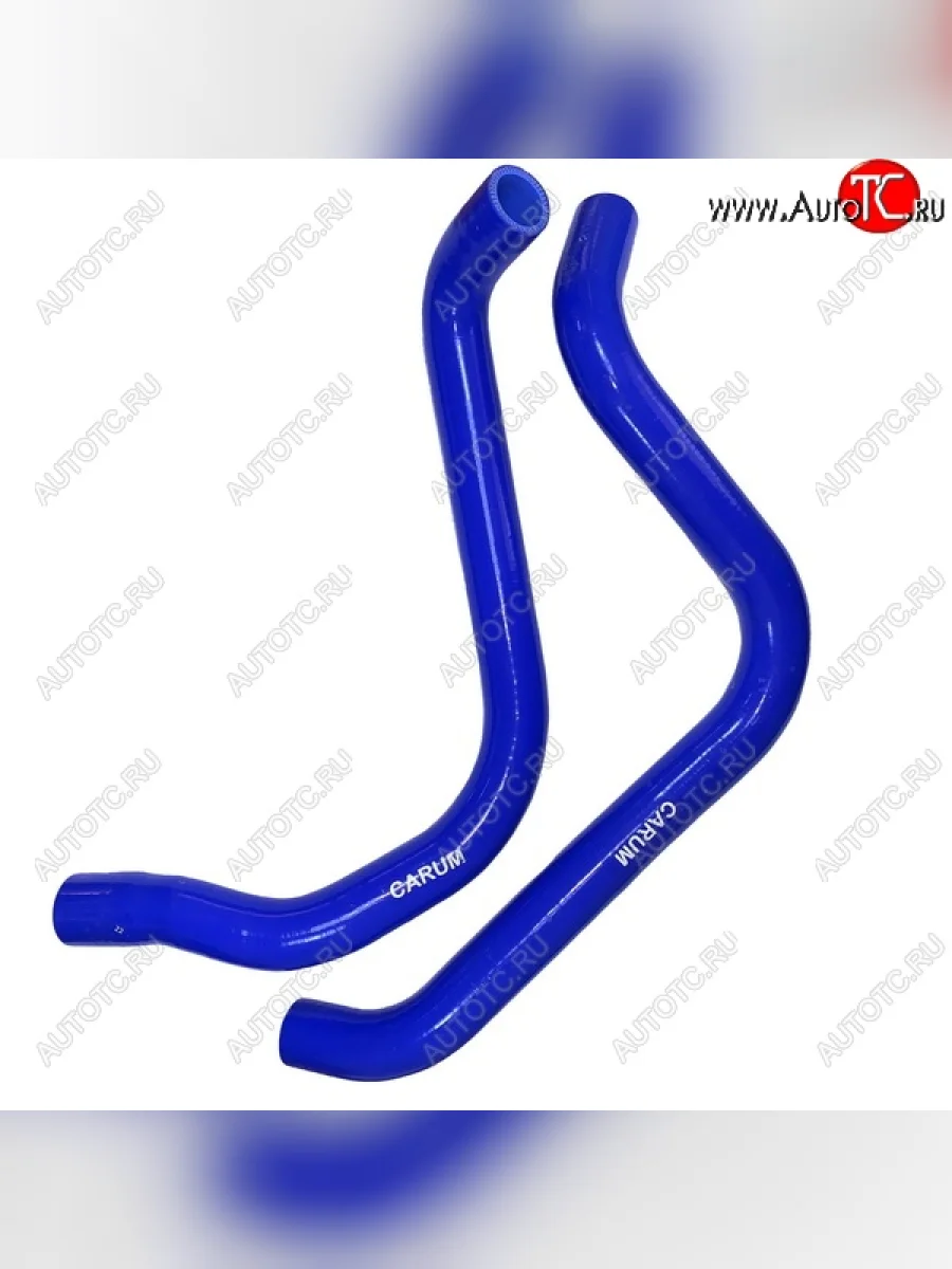 Патрубки радиатора (силикон) CARUM Лада ВАЗ Веста SW 2181 универсал дорестайлинг (2017-2022) (комплект 2 шт.)  в Керчи Республика Крым