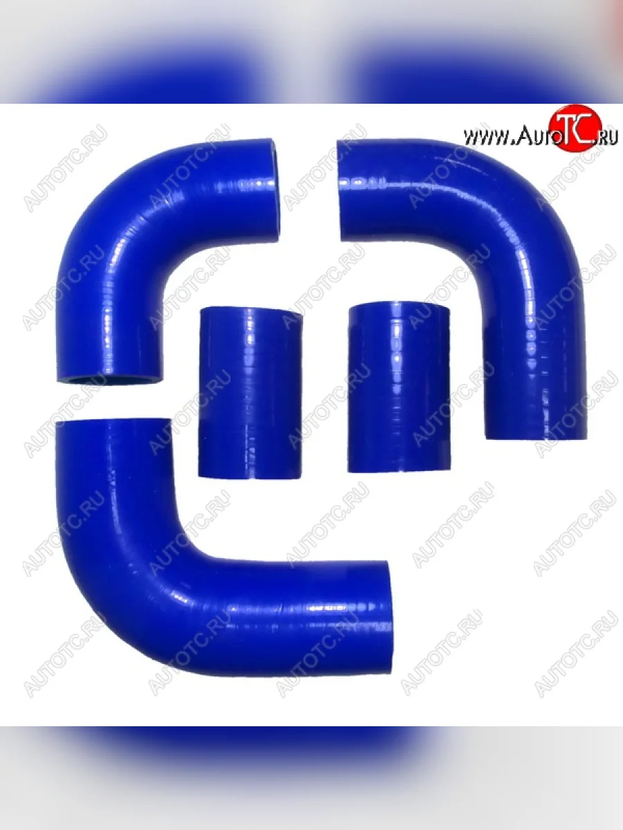 Патрубки радиатора (ЗМЗ-406 силикон) CARUM ГАЗ 3110 Волга (1997-2005) (комплект 5 шт.)  в Керчи Республика Крым