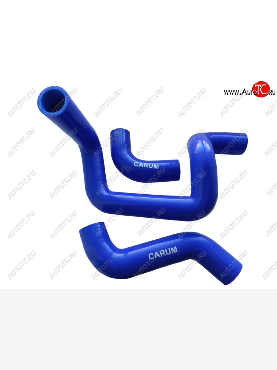 Патрубки радиатора (CHRYSLER силикон) CARUM ГАЗ 31105 Волга рестайлинг (2007-2009) (комплект 3 шт.)  в Воронеже Воронежской области
