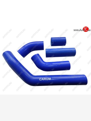 Патрубки радиатора (УМЗ-4215, 107 л.с. силикон) CARUM (комплект 5 шт.) ГАЗ ГАЗель ( 3221,Бизнес,  2705,Бизнес,  3302,Бизнес) - Соболь ( 2217 Бизнес автобус,  2752,Бизнес,  2310,Бизнес)