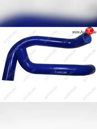 Патрубки радиатора (УМЗ-4216 Е-4 силикон) CARUM (комплект 2 шт.) ГАЗ ГАЗель ( 3221,Бизнес,  2705,Бизнес,  3302,Бизнес) (2010-2025) 2-ой рестайлинг автобус, 2-ой рестайлинг цельнометаллический фургон, 2-ой рестайлинг шасси