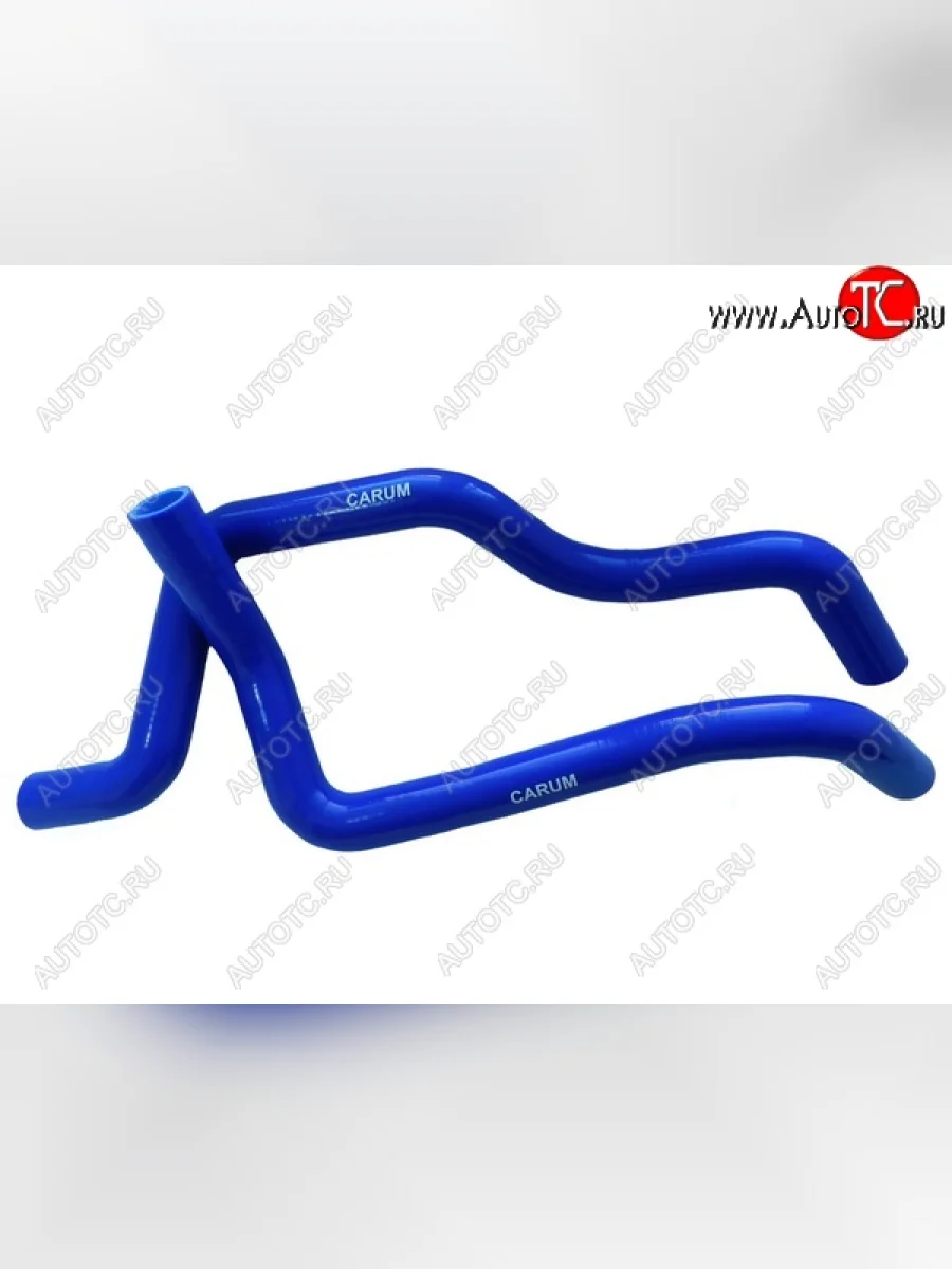 Патрубки радиатора (АКПП силикон) CARUM Лада ВАЗ Гранта 1 2191 лифтбэк дорестайлинг  (2011-2013) (комплект 2 шт.)  в Перми Пермском крае