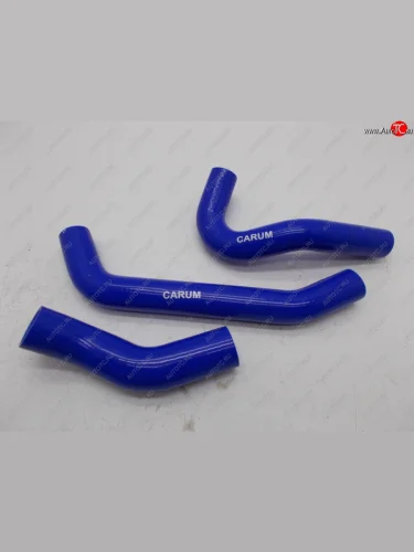 Патрубки радиатора (IVECO силикон) CARUM (комплект 3 шт.) Уаз Патриот 23632 дорестайлинг пикап (2008-2014)