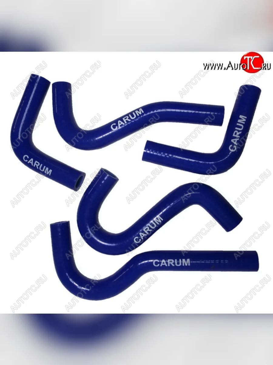 Патрубки радиатора печки (УМЗ-4216) CARUM ГАЗ Соболь 2217 Бизнес автобус 2-ой рестайлинг автобус (2010-2025) (комплект 5 шт.)  в Перми Пермском крае