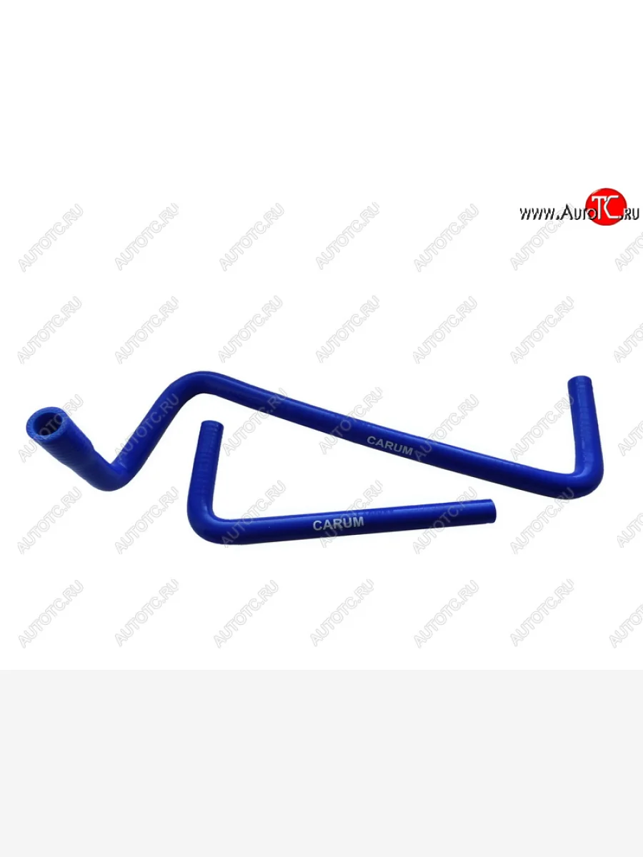 Патрубки радиатора печки (дв. IVECO) CARUM Уаз Патриот 23632 1 рестайлинг пикап (2014-2016) (комплект 2 шт.)  с доставкой в г. Керчь