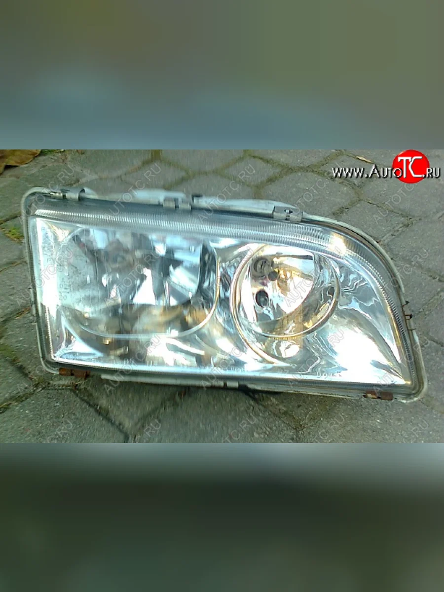 Левая фара Depo (для авто с двойными фарами, под электрокорректор) Volvo S40 VS седан дорестайлинг (1996-2000)  в Перми Пермском крае