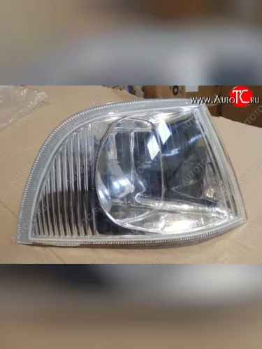Правый указатель поворота передний Depo (хром) Volvo S40 VS седан дорестайлинг (1996-2000)